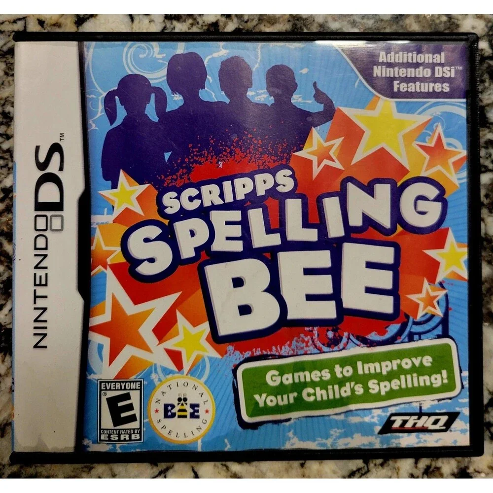 Scripps Spelling Bee (Nintendo DS, 2010),CIB, TESTED, FAST SHIPPING, GET QUICK